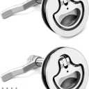 QWORK Boat Cam Latch, 2 Pack Marine 316 Stainless Steel Marine Boat Floor Buckle Hatch Latch, Flush Turning Lift Handle Lock