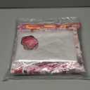 Tatuo 120 Pcs Valentines Day Baskets Gifts Empty Set Includes Valentines Empty Market Tray Cardboard Basket Clear Cellophane Bags Gift Tags Pull Bows for Wedding Holiday Birthday Party Supplies