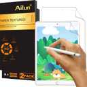 Ailun Paper Textured Screen Protector for iPad 9/8/7 (10.2Inch, 2021&2020&2019) Draw Like on Papertouch Anti Glare Case Friendly [2Pack]