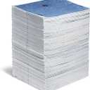 PIG Absorbent Mat Pads | Oil Spill Mats | 15" x 19" 50 Pads