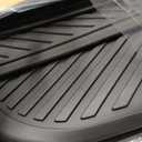 Auxko All Weather Floor Mats Cargo Mat with Backrest Mat for Kia Telluride 2027 (Gasoline Not for Hybrid) 7&8 Seater TPE Accessories Odorless Floor Liner Trunk Liner with Back Seat Protector