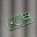 MOCCA Design for iPhone 14 Pro Case with Magnetic Invisible Stand [Full Camera Protection] [Compatible with Magsafe] Military Drop Shockproof Translucent Matte Phone Case Cover 6.1",Matcha Green