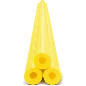 Pangda 3 Pack Pool Noodles Foam Noodles Swim Clamp Jumbo Hollow Foam Large Pre Slit Clamp Protection for Swimming Floating Craft Projects Padding Bumper