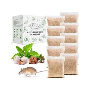 Rodent Mouse Repellent Pouches, Pests Mice Deterrent for Indoor Outdoor, Natural Repellent Keep Squirrel Spider Repel Rats, Safe for Pets & Family
