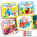Timetome Reusable Water Painting Books for Kids – 3-Pack Magic Water Reveal Coloring Books with Water Pens (Fairy Tale, Animal & Dinosaur) No-Mess Coloring & Reusable Fun Travel Activity for Ages 3–6