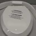 Jool Baby Quick Flip Toilet Seat with Built-in Potty & Splash Guard for Toddler Training, Slow Close (Elongated)