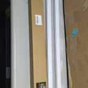 hoeflife Ceiling Curtain Track, Curtain Track Ceiling Mount, Room Divider Curtain Rod or Wall with Rolling Hooks, Ceiling Shower Curtain Tracks Perfect for Privacy in Open Rooms (9-12ft, White)
