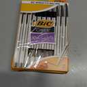3 Pack: BIC Cristal Stic Ball Pen,MSP101, Medium Point (1.0 mm), Black