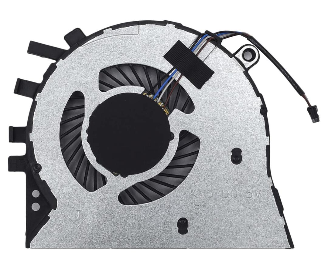 Replacement CPU Cooling Fan for HP 17-by 17-ca, CPU Fan for HP 17-by4633dx 17-by4013dx 17-by3016cy 17-by3063st 17-by1033dx 17-ca0003na Series Laptop P/N:L22529-001 L22531-001 DFS541105FC0T