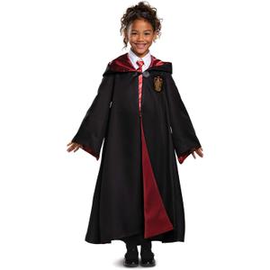 Harry Potter Robe, Official Hogwarts Wizarding World Costume Robes, Prestige Kids Size Dress Up Accessory (Large (10-12))