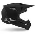 Alpinestars SM3 Solid Helmet ECE06/DOT Large, Black Glossy