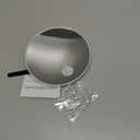 1set Cup Travel Mirror Handy Tweezers Wall Mounted Makeup Mirror for Bathroom and Vanity Use Compact Design for Detailed Grooming