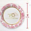 Westrick Kentucky Derby 9" Paper Plates 152nd 2026 Derby Decorations - Pack of 8