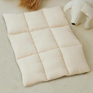 Pets Accessories for pet Bag, Pet Dog Bed, Dog Sleeping Mat, Breathable Warm Pet Beds Cushion for Small Dogs Cat(Cushion) (Beige)