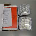 CM MZY Red Exit Sign with Emergency Light, Two Adjustable Square Head, Exit Sign with Battery Backup, US Standards, UL Certified, Exit Sign Combo for Business, AC 120/ 277V