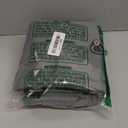 BeeGreen Grey Drawstring Backpack Sports Gym Bag For Women Men Large Draw String Bags Pack With Zipper and Water Bottle Mesh Pockets Workout Bag (Gray/Navy)