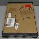 AX WABER Keyboard Tray Under Desk Pull Out with Extra Sturdy Adjustable C Clamp Mount System, 27.3 (32.5 inch Including Clamps) x 11 Inch Slide-Out Platform Computer Drawer for Typing, Black,AX01WB01