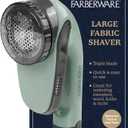 Farberware Large Lint Remover Fabric Shaver – Battery Operated Lint Shaver with Triple Blades for Clothes, Sweater Shaver to Remove Fuzz, Lint Balls, Pilling for Clothing, Couch, Furniture