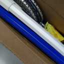 Franklin Sports Volleyball + Badminton Sets - Beach + Backyard Game Set - Volleyball, Pump, Badminton Rackets, Birdies, Net + Poles Included, 20 Ft