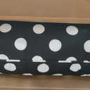 Pillow Perfect Outdoor | Indoor Polka Dot Black 25 Floor Pillow Black 25 X 25 X 5