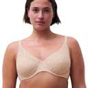 Chantelle Women's Norah Molded Bra, Black, 38G (Beige)