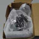 2 Pack Metal Curtain Holdbacks Modern Curtain Tiebacks U Shaped Curtain Hooks for Wall Curtain Pull Backs Curtain Holders Curtain Tie Backs for Curtains (2, Matte Black)