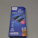 Philips Elite Premium Certified High-Speed HDMI Cable with Ethernet, 10 ft. 1080p 120Hz 4K 60Hz, 18Gbps, for TV, Monitor, Laptop, PS5, Xbox One X S – SWV6320P/27