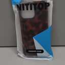 NITITOP Compatible with iPhone 16 Pro Max Case Magnetic Compatible with MagSafe Cute Leopard Amber Aesthetic Tortoise Design for Women Men Girls Soft TPU Shockproof Protective Cover - Brown