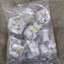 6 Tier NSF Wire Shelf Shelving Unit, 18 x 60 x 87.5 Inch 6000lbs Capacity Heavy Duty Adjustable Storage Metal Rack with Wheels/ Leveling Feet & Shelf Liners, Ideal for Garage, Kitchen, and More - White