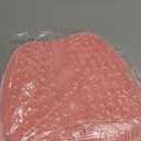 BESKAR XL Large Foot Scrubber Mat for Use in Shower - Shower Foot Cleaner to Eliminate Calluses Dead Skin, Foot Massager Mat for Men & Women to Soothe Achy Feet, Non Slip Suction Cups (Pink)