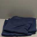Sun Zero Soho 2-pack Blackout Energy Efficient Grommet Curtain Panel Pair, 54" x 84", Navy Blue