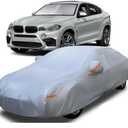 EzyShade 10 Layer Waterproof Car Cover + 2 Piece Windshield Sun Shade