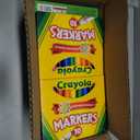 12 Packs: 10 ct. (120 Total) Crayola Classic Broad Line Markers, 6/'' x 1/'' x 5.5/''