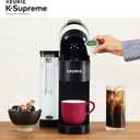 Keurig K-Supreme Single Serve K-Cup Pod Coffee Maker, MultiStream Technology, 4 Brew Sizes, 66oz Dual-Position Removable Reservoir, Black 
