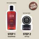 American Crew Men's Hair Pomade, Like Styling Gel with Heavy Hold & High Shine, 3 oz (3 Ounce (Pack of 1))