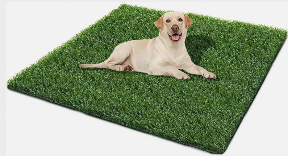 SSRIVER Dog Grass Pad,51.2x31.5In Fake Grass for Dogs,Artificial Grass Pee Pad for Puppies Potty Training Indoor Outdoor