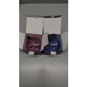 Vrainito Flying Orb Ball 2025 Upgrade, 2 Pack HandControlled Flying Orb Toy, 360° Rotating Cosmic Globe Hover Ball for Kids (Blue + Purple)