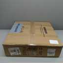 VOLISUN Low Profile Ceiling Fans with Lights and Remote, 19.7in Fandelier Ceiling Fan Flush Mount, 3000K-6500K Smart Bladeless LED Fan Light, White Modern Ceiling Fans with Lights for Bedroom