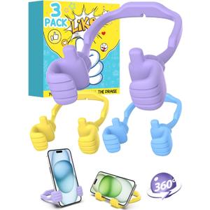 Graduation Gifts for Girls Boys Cell Phone Holder: Trendy Stuff Gifts for Kindergarten College High School Thumbs Up Lazy Cellphone Holder for Desk Funny Birthday Idea Teenager Mom Who Have Everything