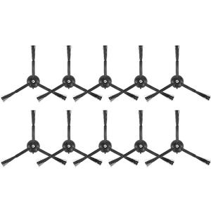 10 Pack Replacement Side Brushes for Roborock S8 Pro Ultra, S7 Max Ultra, S7 MaxV, Q Revo, Q5, Series of Q7 Max / Q8 Max /S8/S7/Q7/Q5/S6/S5/S4/E5/E4/E3/E2 Robot Vacuum Cleaner. Black