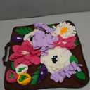 Snuffle Mat for Dogs,Dog Feeding Mat Sniff Mat Interactive Dog Puzzle Mat for Training and Stress Relief Encourages Natural Foraging Skills (Coffee)