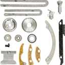94201S 2.4 Timing Chain Kit, Compatible with 20032015 Chevy Malibu Equinox GMC Terrain Pontiac Buick Saturn SAAB, Replaces# 94201S, 94201SX, 94202S, for 2.4L 2.2L 2.0L Engine