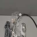 Delta Nicoli Brushed Nickel Bathroom Faucet 1 Hole, Single Hole Bathroom Sink Faucet for Vanity, Push-Pop Drain Assembly, Stainless 15849LF-SS