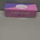 BONAOK Karaoke Microphone for Kids & Adults - Bluetooth Microphones Singing Mic with Disco Lights, Echo Effect, Built-in Speaker Portable Karaoke Player for Party Travel Gifts Q78(Rose Gold)