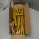 UDEAR 7.2FT Metal Arch Backdrop Stand,for Wedding Backgrounds Climbing Plants Event Decorations Outdoor Ceremonies, Gold