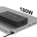 180W Laptop Charger Compatible with MSI Gaming Laptop Charger GF63 GF65 GF75 GS63 GS65 GS66 GF72 GF75 GP60 GS73 GS75 GS60 GS70 GS40 GF62 Compatible with MSI GF63 Thin Charger Power Supply