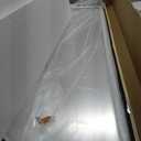 Beauty4U 50” x 14" Full Length Wall Mirror, White Baroque Door Mirror
