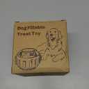 Dog Enrichment Toys to Keep Them Busy-Interactive Dog Toys for Small Dogs-Freeze Treat Dispensing, Dog Toys to Reduce Boredom & Anxiety Relief, Puppy Gift,Natural Rubber &Dishwasher Safe,Blue,S