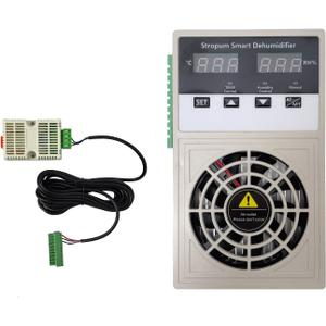 Auto Small Dehumidifier110V/240V Mini Dehumidifier With Temperature Control Switch For Grow Tent,Electric Box,Storage Cabinet,Closet,Tiny Space (Large Size(65W 110V-240V))