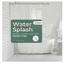 HARBOREST Clear Shower Curtain Liner with Side Suction Cups, Premium PEVA Plastic Shower Liner with 3 Magnets, Waterproof Bathroom Curtain, 54 x 72, Clear